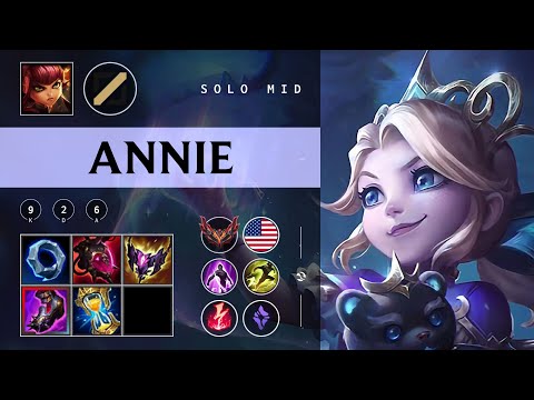Annie Mid vs Katarina - NA Grandmaster Patch 25.24