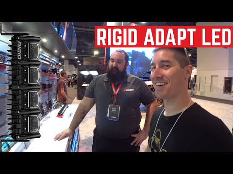RIGID Adapt And Adapt E Series LED Light Bars At SEMA