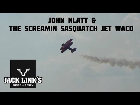 Canadian International Air Show 2015 John Klatt & The Screamin' Sasquatch Jet Waco