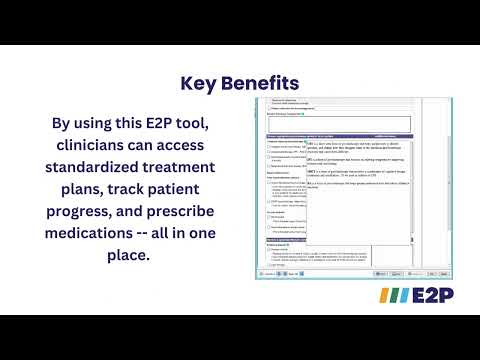 Evidence2Practice Ontario (E2P) Anxiety Disorders & Depression Tool Overview for Accuro QHR EMR