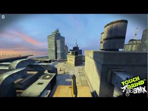 how to get easy gold medal in the game touchgrind bmx (skyline ) - Touchgrind BMX