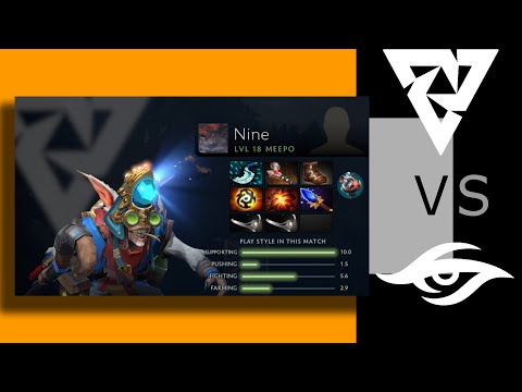 DotaHisWay - Nine Meepo - Tundra VS Team Secret - Riyadh Masters 2023