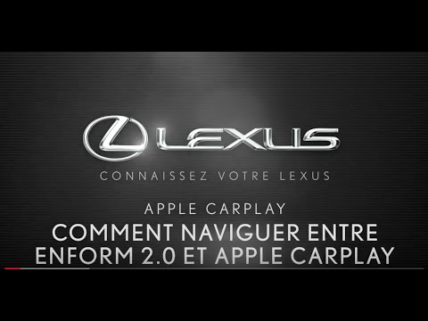 COMMENT NAVIGUER ENTRE APPLE CARPLAY ET ENFORM 2.0