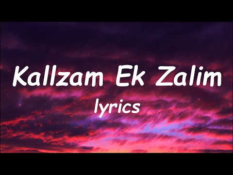 Kallzam Ek Zalim(Konkani Love Song) - lyrics