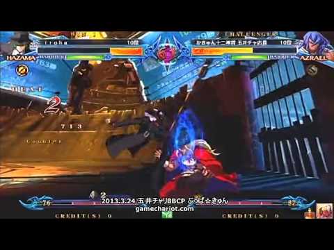 BBCP 3/24/2013 Game Chariot - Buppa (Hazama) VS Kaqn (Jin/Azrael)