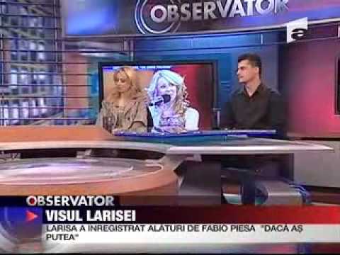 Fabio&Larisa Exclusiv la Observator (Antena1)