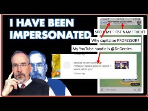 THIS SCAM HAPPENED YESTERDAY. I WAS IMPERSONATED.