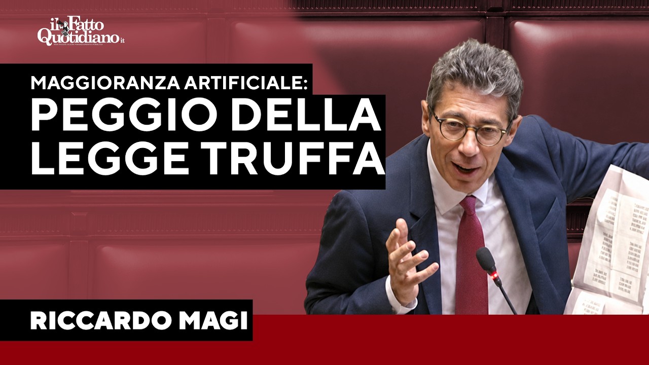Magi contro la riforma elettorale: “È un colpo di Stato partitocratico”