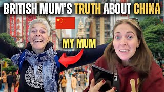 My British Mum's FIRST TIME in CHINA (RAW Reaction)