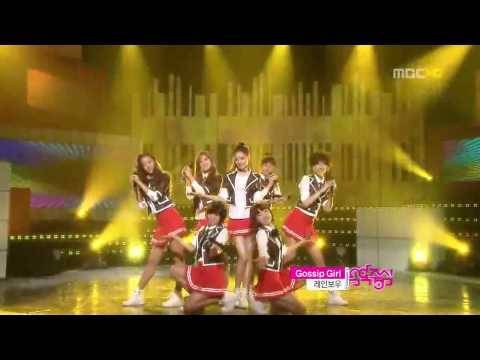 [HD] Rainbow - Gossip Girl (Jan 2nd. 2010) @ Music Core