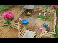 DIY How To Make Cowshed Horse House Card Board Ice Creamstick Science Project Ashtoncreative