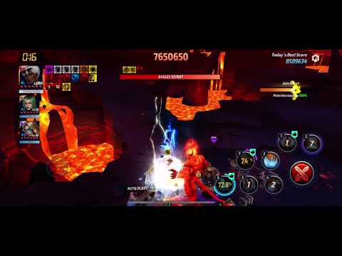 Storm T4 ABL 8.6M with Mighty rage  (Hero Mutant Female / Shock) 暴風女 T4 傳說盟戰 8.6M 萬能狂怒(英雄 變種人 女性/電擊)