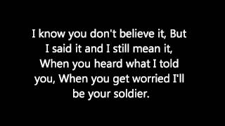Soldier - Gavin Degraw (Lyrics)