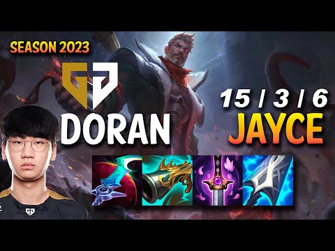 GEN Doran JAYCE vs IRELIA Top - KR Ranked