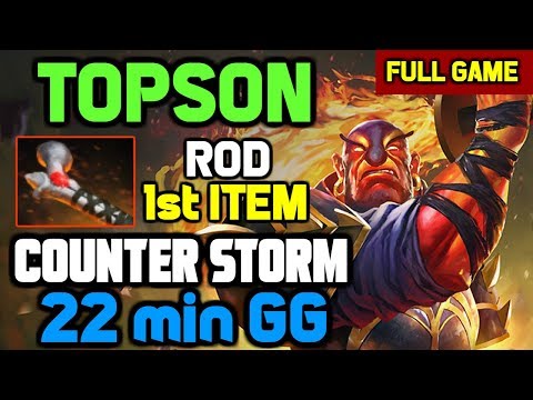 This is How Topson Likes to Counter Storm Spirit  with his Ember Spirit