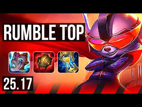 RUMBLE vs CAMILLE (TOP) | KR Challenger | 25.17