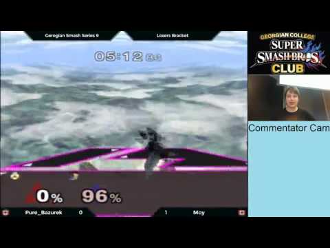 Georgian Smash Series 9 - Pure_Bazerk (Marth/Shiek) vs Moy (Ganon) - Losers R1