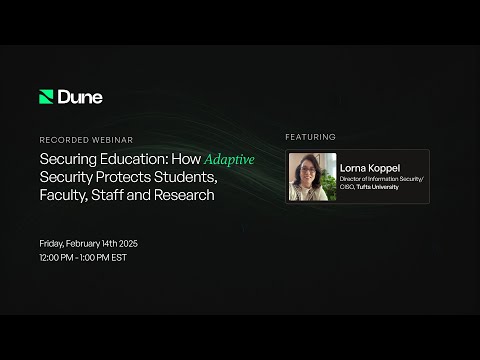 Lorna Koppel on Why Real-Time Security Adaptation is Critical in Higher Ed
