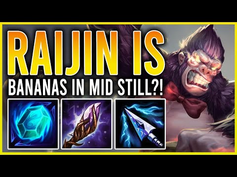 GOIN BANANAS IN MID w/ RAIJIN - Grandmasters Ranked Conquest Season 9 #smite #smiteseason9 #gaming