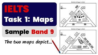 How to Get Band 9 in IELTS Task 1 Maps