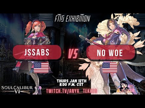 ⚔️Jssabs vs No Woe⚔️ #SoulCalibur6 Exhibition