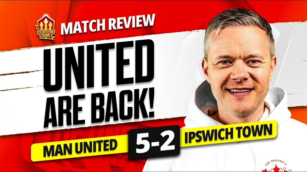 BRUNO WORLD CLASS! Man United 5-2 Ipswich Goldbridge Match Reaction