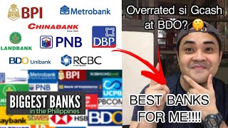 BEST BANKS FOR SAVINGS & CREDIT CARDS IN THE PH | PS BANK GCASH BDO OVERRATED BANKS? | Jaden Yael