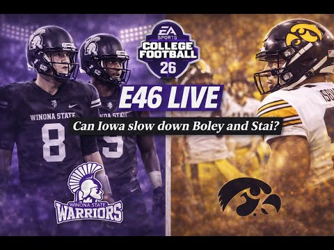 College Football 26 Dynasty...Winona State Warriors... Team Builder Dynasty E46