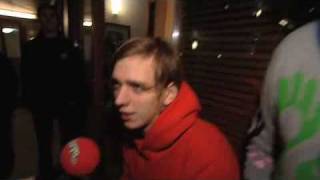 Huiskamerconcert Jeugd van Tegenwoordig. 3FM Serious Request Â´08, Breda.