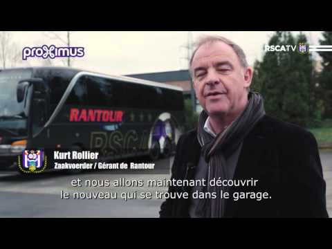 New auto bus rsc Anderlecht