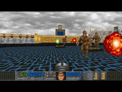 Doom II Death in Excess - Map 8 UV-MAX [TAS] in 19:00