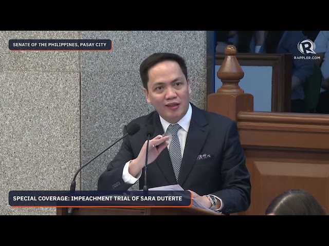 Sara Duterte trial: What was Acosta’s ‘canned answer’ that frustrated the court?