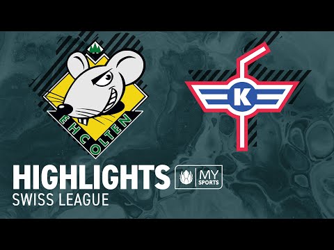 Olten vs. Kloten 0:2 - Highlights Swiss League l Playoff-Halbfinal, Spiel 6 (2:4)