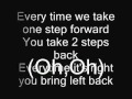 Two steps back lyrics
