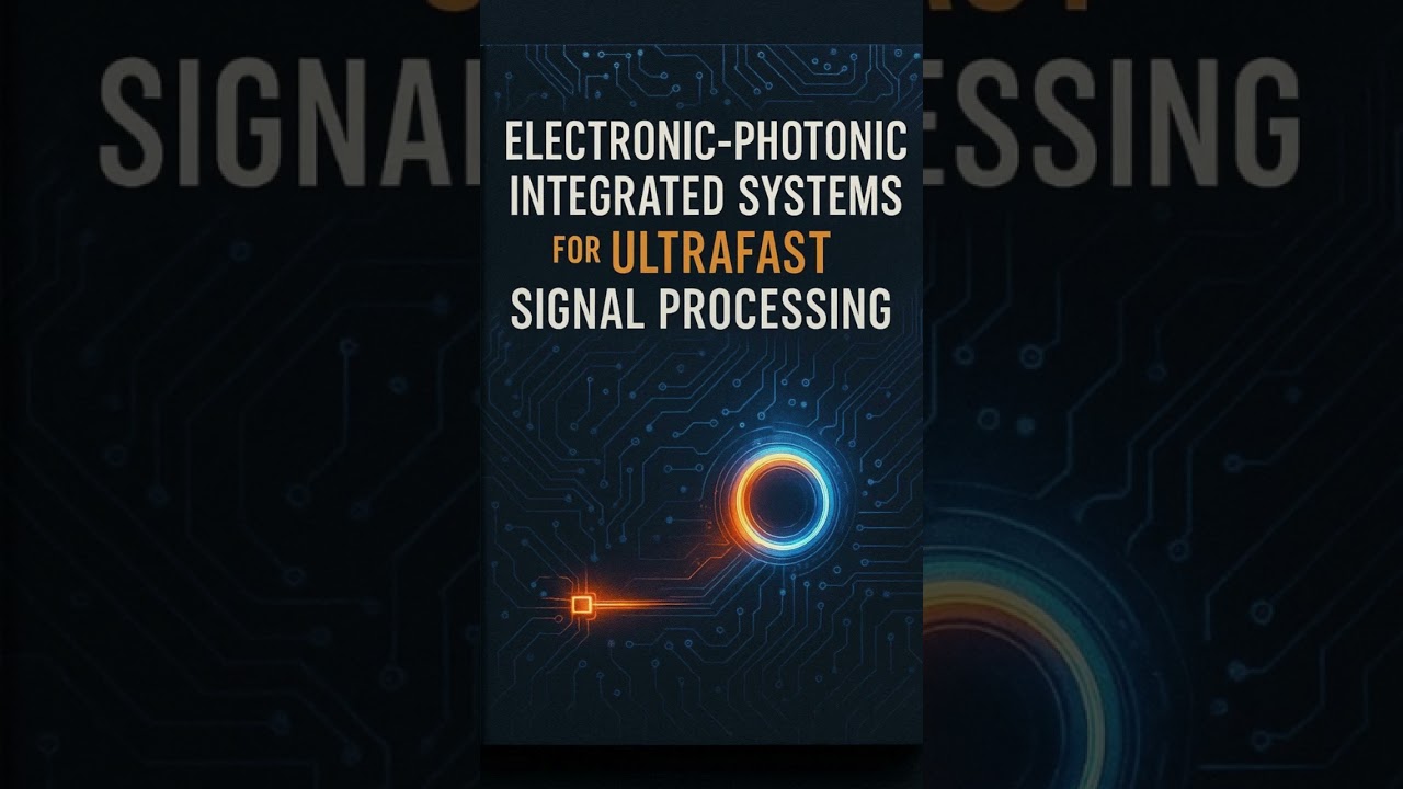 Electronic-Photonic Integrated Systems for Ultrafast Signal Processing