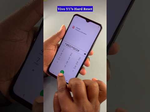 How To Hard Reset Vivo Y17s || Vivo Y17s Pattern Unlock #Shorts