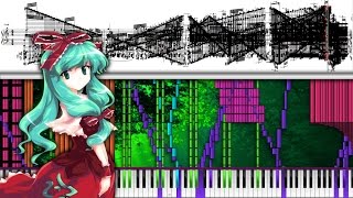 Black Score: Touhou 10 - Dark Side Of Fate | 120,000+ Notes | Black MIDI