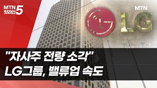 "자사주 전량 소각"…LG그룹, 밸류업 속도  / 머니투데이방송 (뉴스)