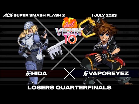 HiDa (Sheik) vs VaporeyeZ (Sora) - Losers Quarterfinals - Just Vibin' 10