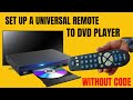 So Programmieren Sie Eine Universalfernbedienung Für DVDs Blu Ray Player Und Alle Angeschlossenen