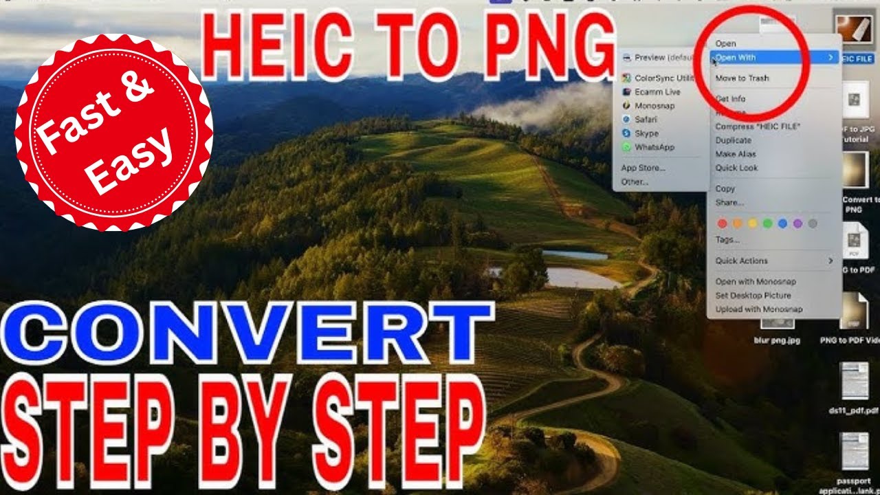 How To Convert HEIC To PNG - Windows & Mac