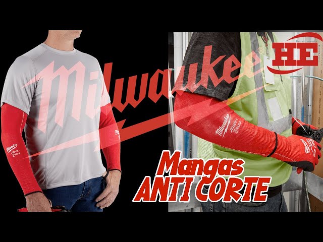 Vídeo relacionado con SALUTUYA Mangas duraderas anti-corte anti-corte, autodefensa, trabajo de jardinería, uso debajo de los monos
