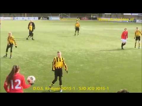 Doshelden Kampen: 17-03-2018 Dos Kampen JO15-1 - SJO JCO JO15-1 (3-1)