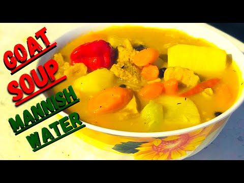 HOW TO MAKE MANNISH WATER/GOAT SOUP ISLAND STYLE KITCHEN
