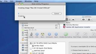 Copy DVD or CD on Mac Using Disk Utility for free