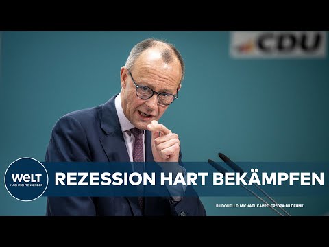 ZWÖLF-PUNKTE-PLAN: So will Friedrich Merz die deutsche Wirtschaft retten