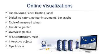 Online Visualizations in catman