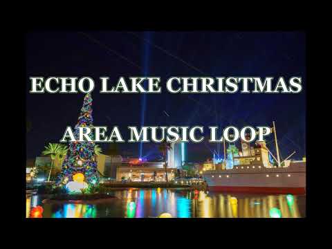 Echo Lake Christmas Area Music Loop | Hollywood Studios | Walt Disney World