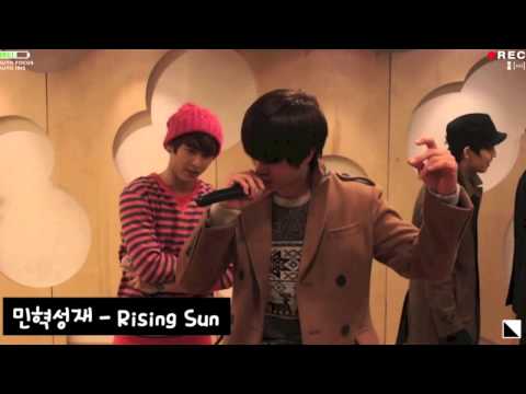 Sungjae(BTOB) singing 'Rising Sun'