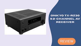 Video thumbnail for Onkyo TX-RZ30 Home Theater Receiver | 100W/Ch, Dirac, 8K, Sonos Compatible by Big Sale Techs